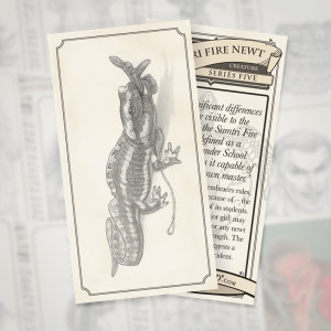 058 Sumtri Fire Newt Trading Card