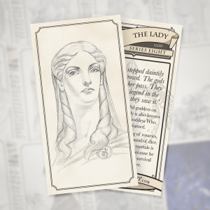090 The Lady Trading Card