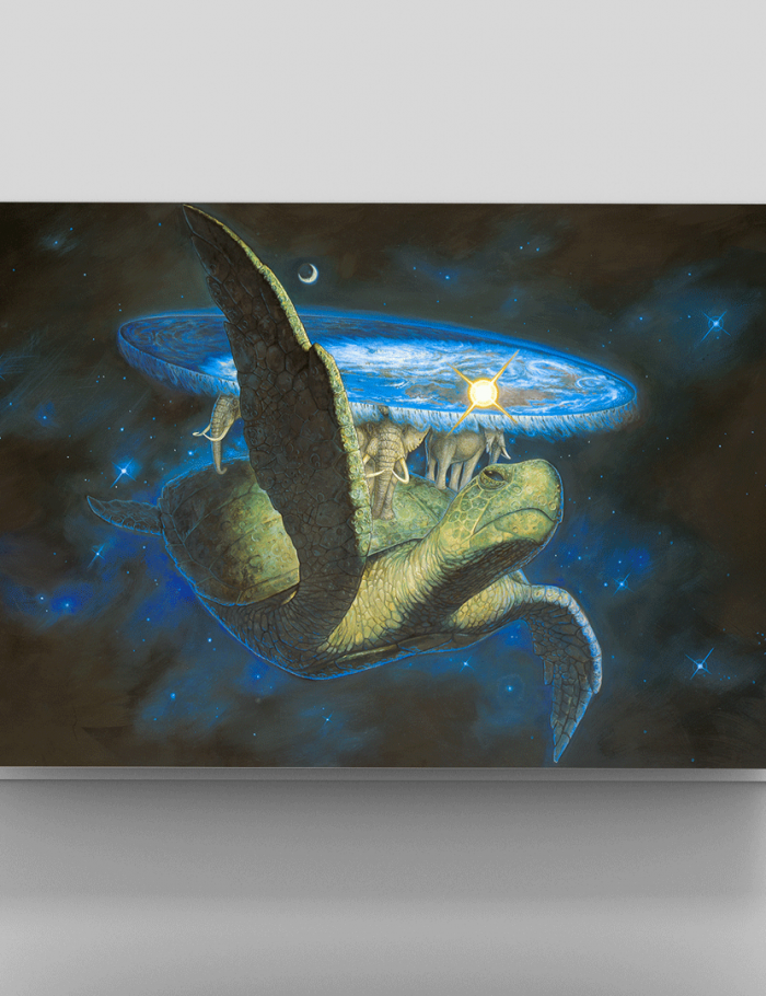 Great A'Tuin Greetings Card