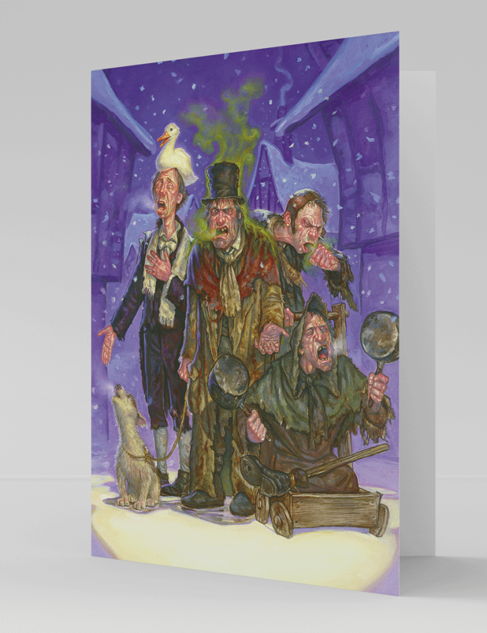 Hogswatch Card - Merry Wassailers