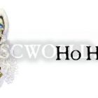 Bright white ceramic mug featuring Death as the Hogfather by Paul Kidby, "HO HO HO"