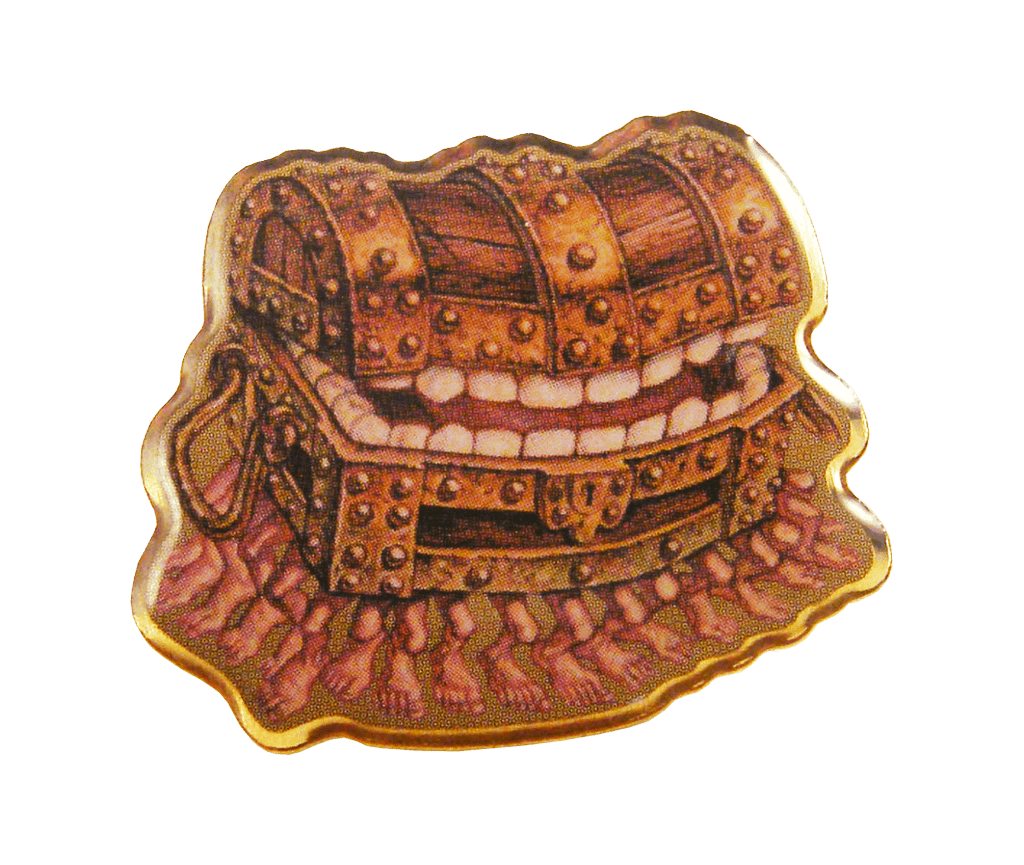 The Luggage Enamel Pin Badge The Luggage Enamel Pin Badge
