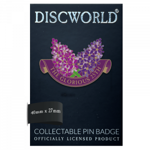 Glorious 25th May Lilac Pin Badge