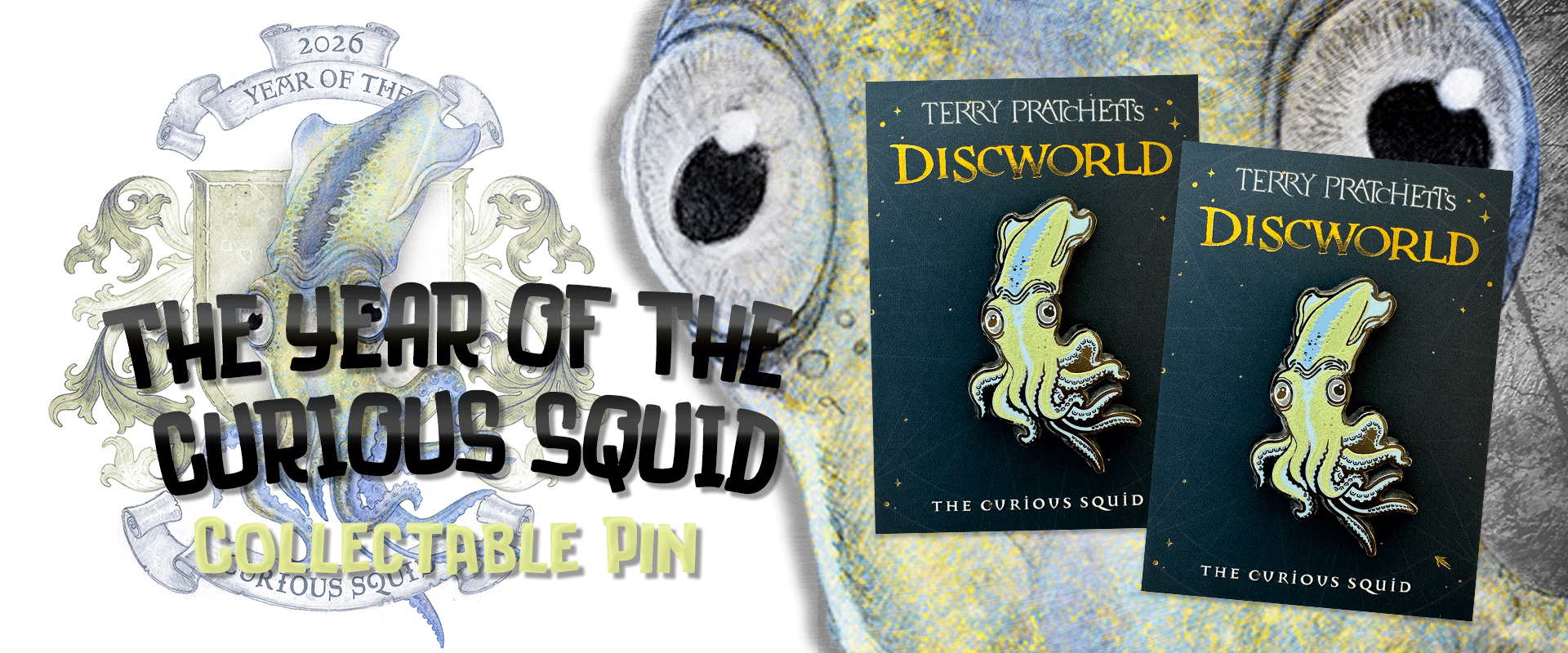 The Year of the Curious Squid Collectable Badge