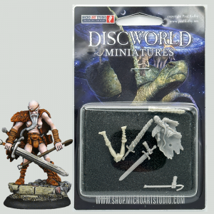 Discwolrd Miniature in Resin Cohen the Barbarian