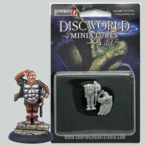 Discwolrd Miniature in Resin Sergeant Fred Colon