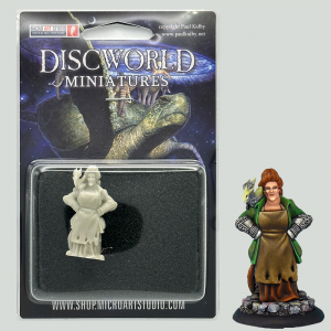 Discworld Miniature in Resin Lady Sybil Rankin