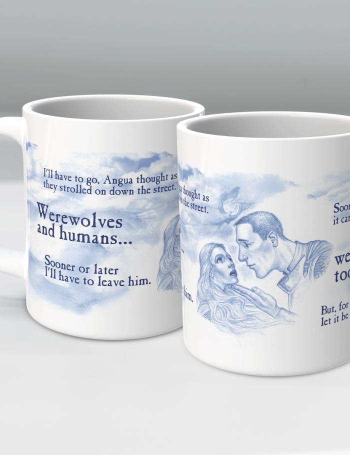 Angua and Carrot 'Let It Be Tomorrow' Mug