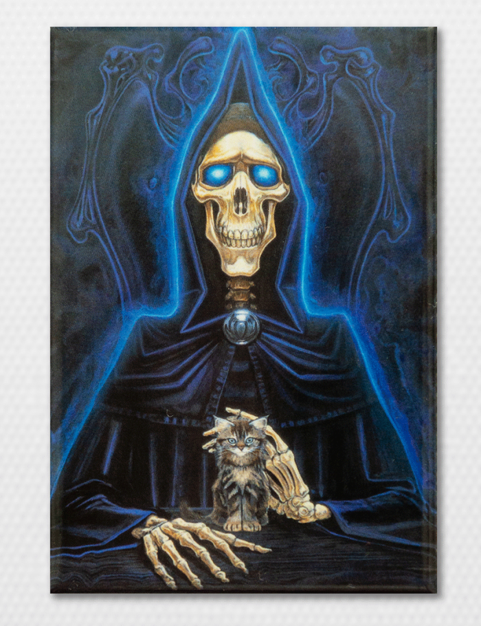 Death with Kitten Magnet
