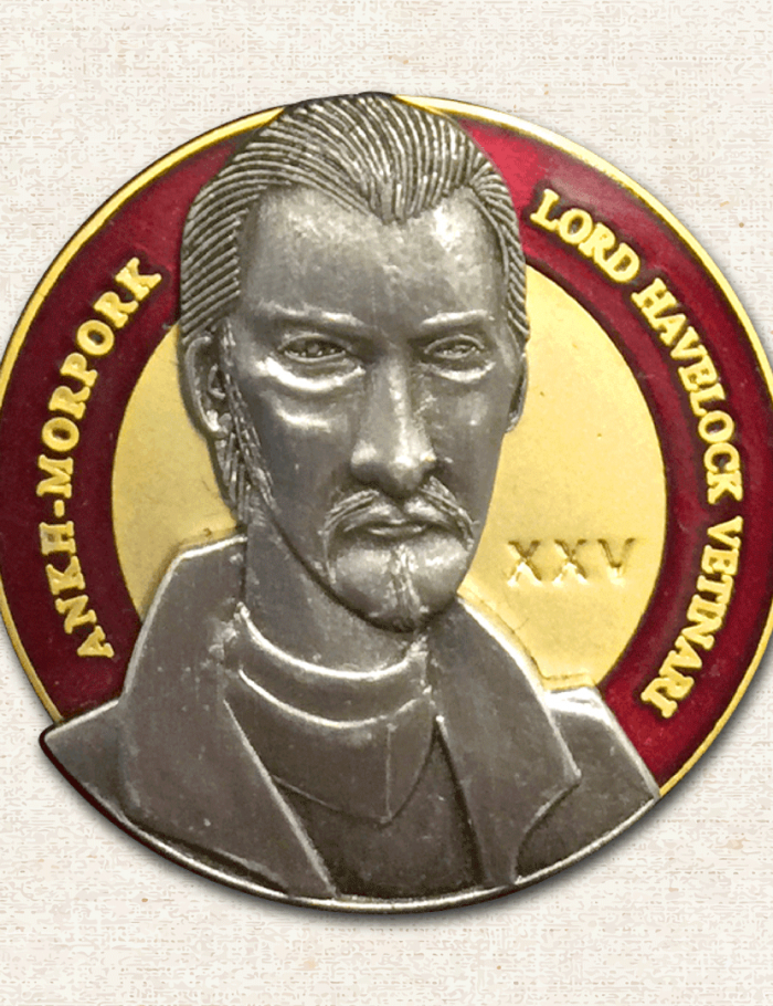 Lord Vetinari Collectable Pin