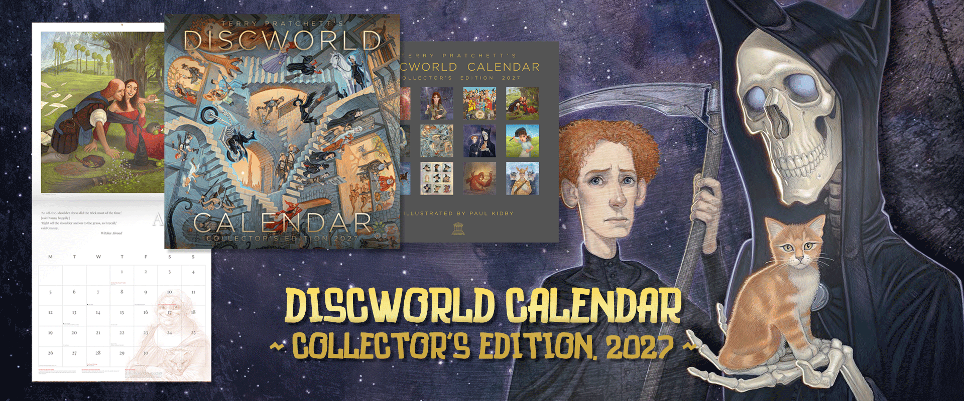 Terry Pratchett’s Discworld Calendar 2027