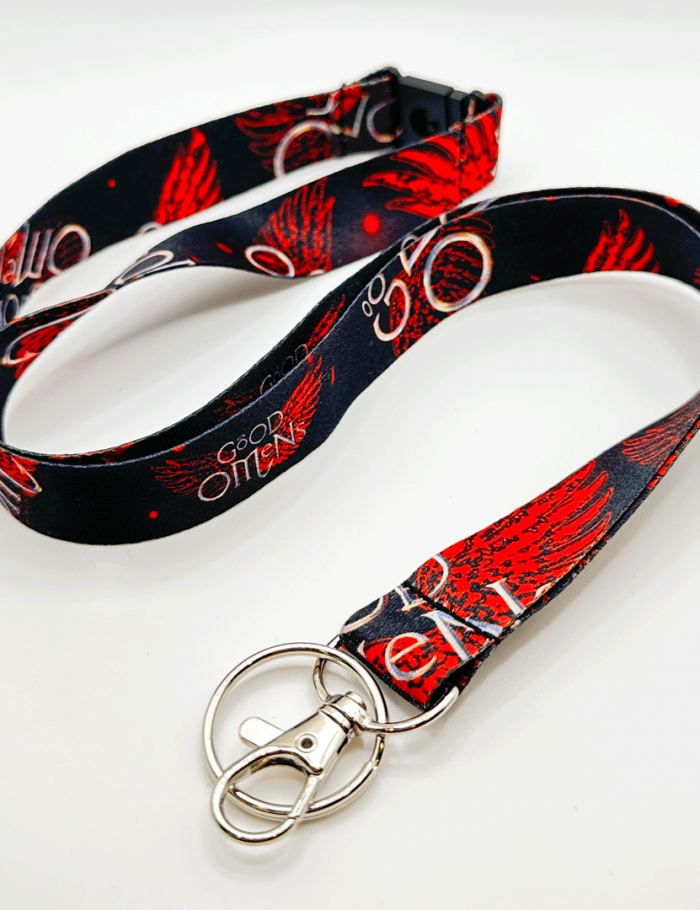 Good Omens Crowley Lanyard