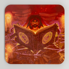 Grumpy Librarian Coaster