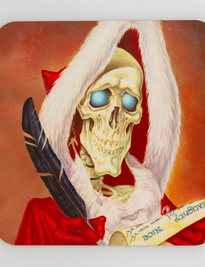 Death as the Hogfather Coaster