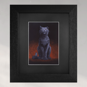 Mr. Fluffy Framed Print