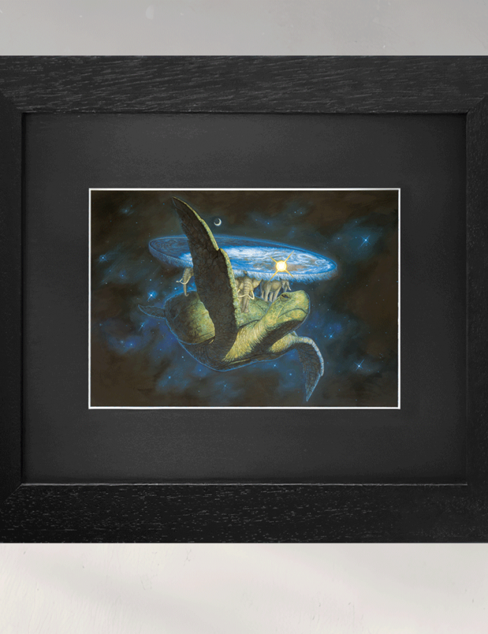 Great A'Tuin Framed Print