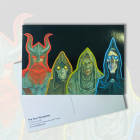 Four Horsemen Postcard