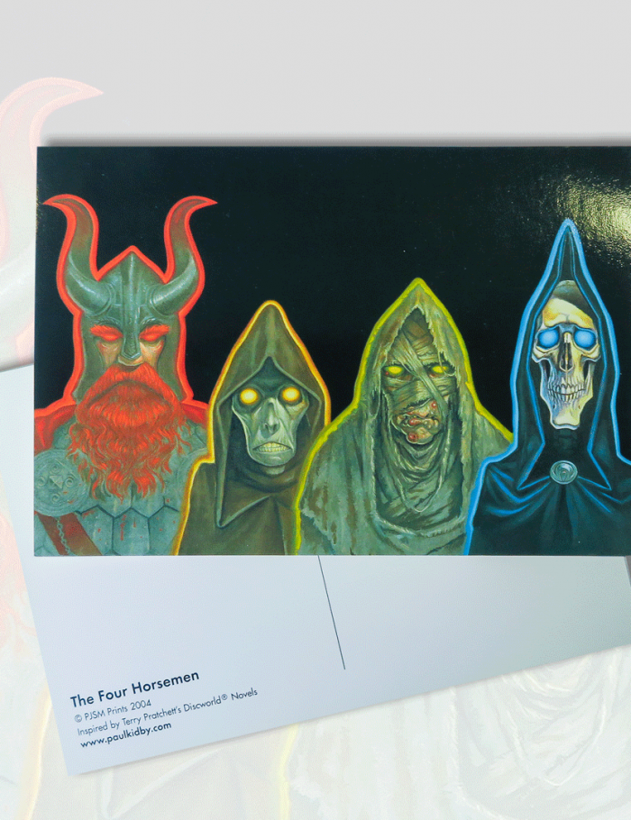 Four Horsemen Postcard