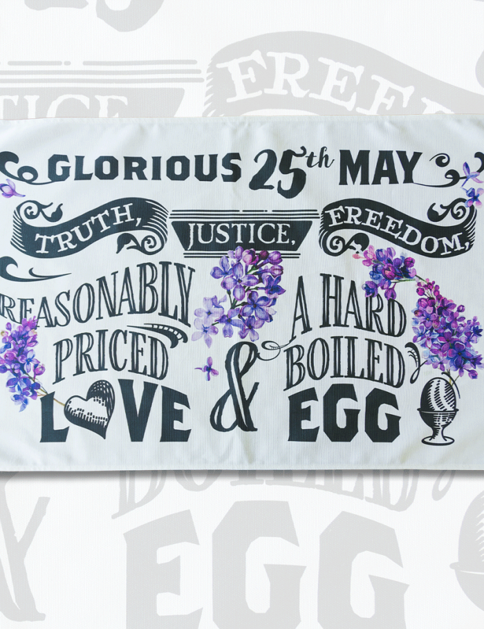 Glorious 25th May Tea Towel Glorious 25th May Tea Towel