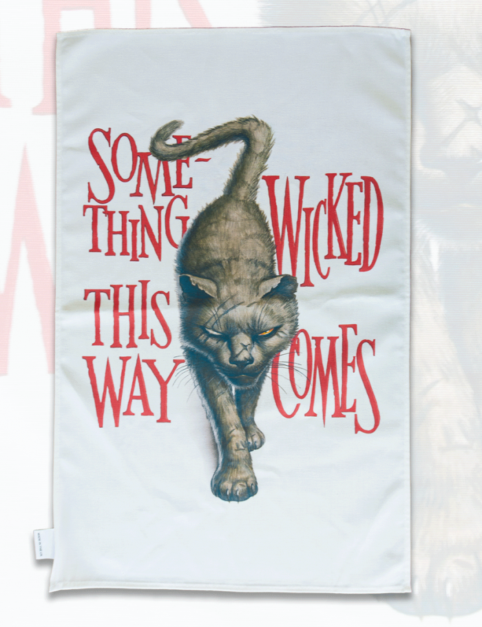 Something Wicked... Tea Towel Something Wicked... Tea Towel