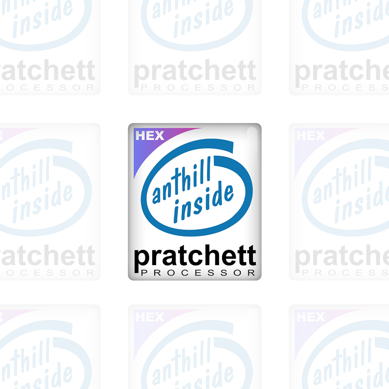 Hex/Anthill Inside Computer Case Domed Sticker Hex/Anthill Inside Computer Case Domed Sticker
