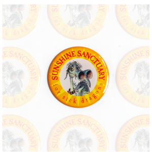 Sunshine Sanctuary Domed Sticker