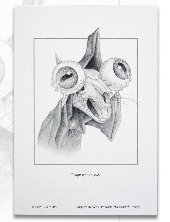 A Sight for Sore Eyes Limited Edition Discworld Artwork Print