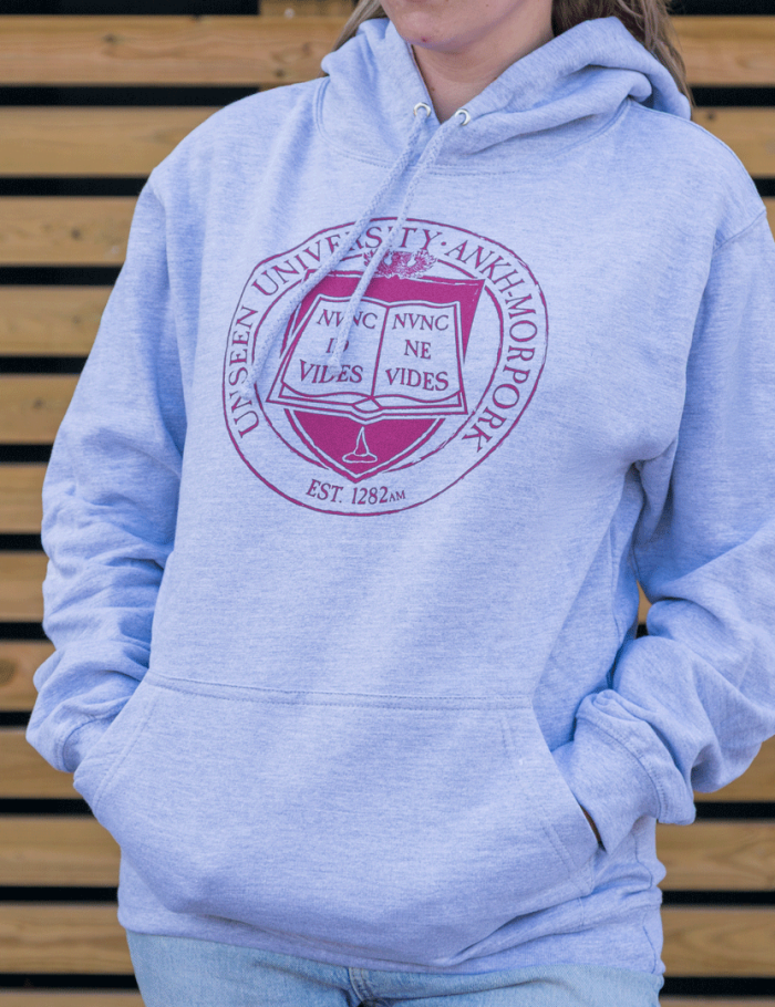 Unseen University Crest Hooded Top Unseen University Crest Hooded Top