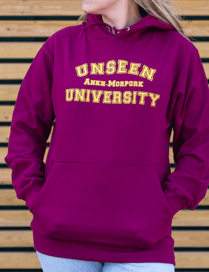 Unseen University College Hooded Top Unseen University College Hooded Top