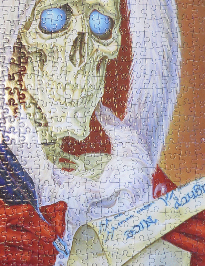 Death & Albert Hogswatch 1000 Piece Jigsaw Puzzle Death & Albert Hogswatch 1000 Piece Jigsaw Puzzle