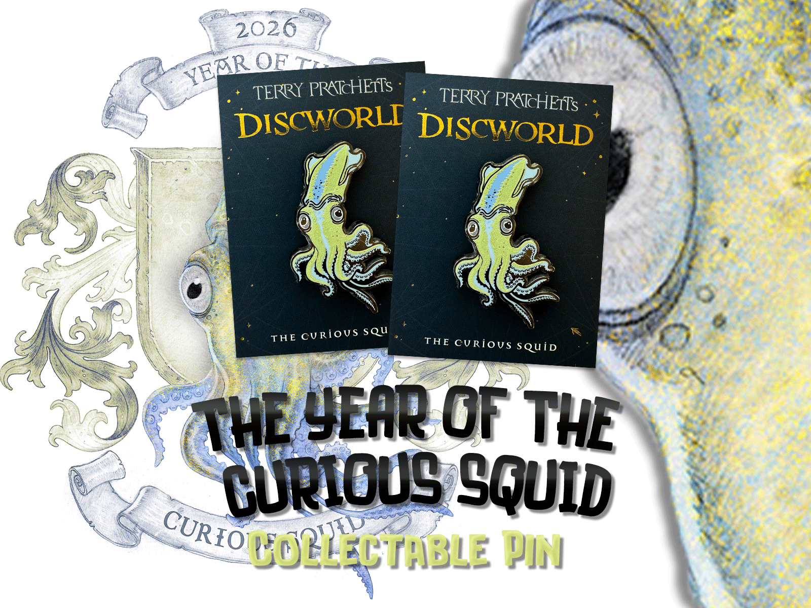 The Year of the Curious Squid Collectable Badge