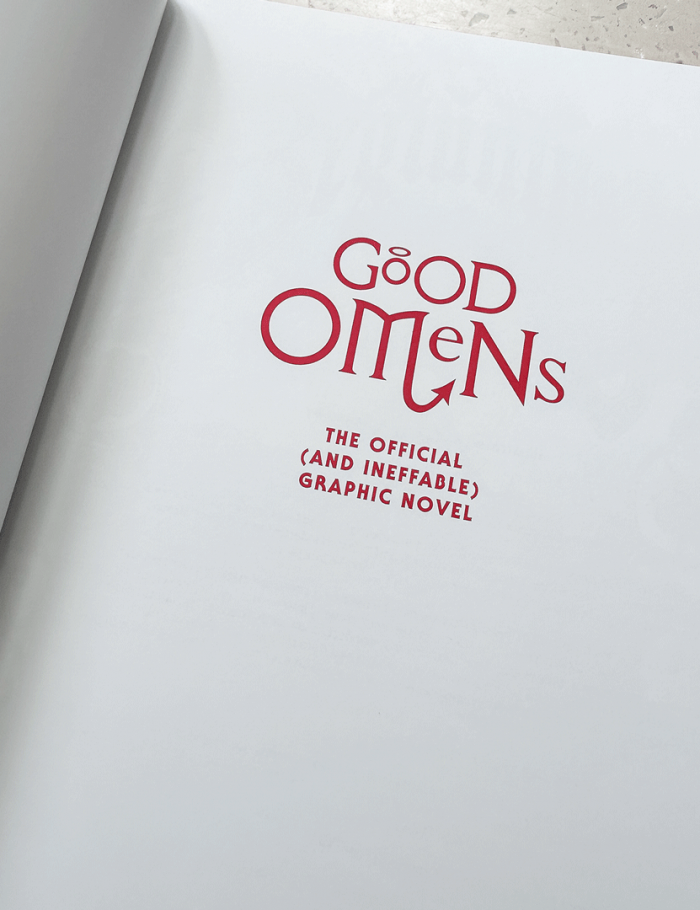 Good Omens: The Official (and Ineffable) Graphic Novel - Dust Jacket & Slipcase Edition Good Omens: The Official (and Ineffable) Graphic Novel - Dust Jacket & Slipcase Edition