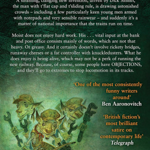 Raising Steam - Paul Kidby Paperback - Letterbox Edition