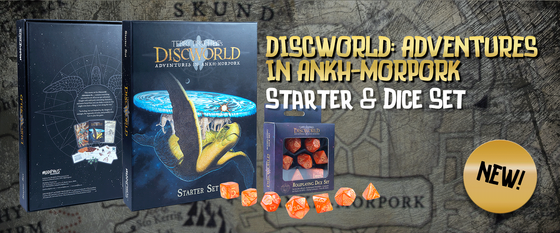 Discworld - Adventures in Ankh-Morpork - Starter and Dice Set