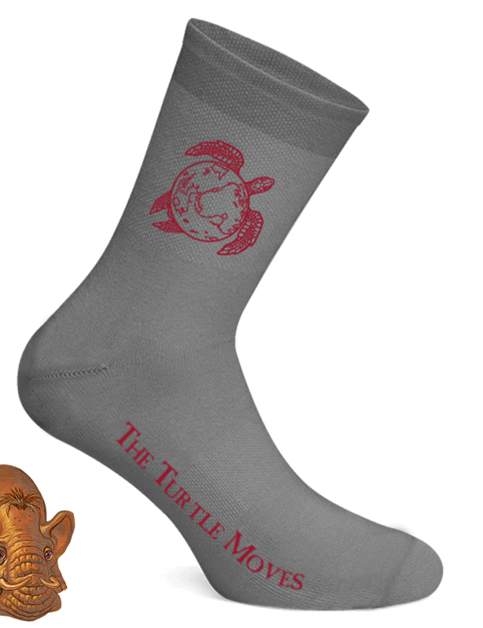 The Turtle Moves Socks (Size 7 - 11)