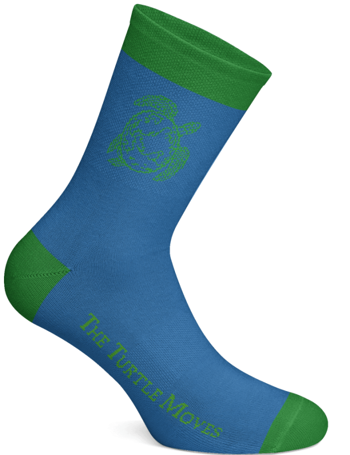 The Turtle Moves Socks (Size 4 - 7)