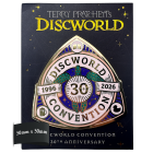 Discworld Convention 30th Anniversary Pin Badge