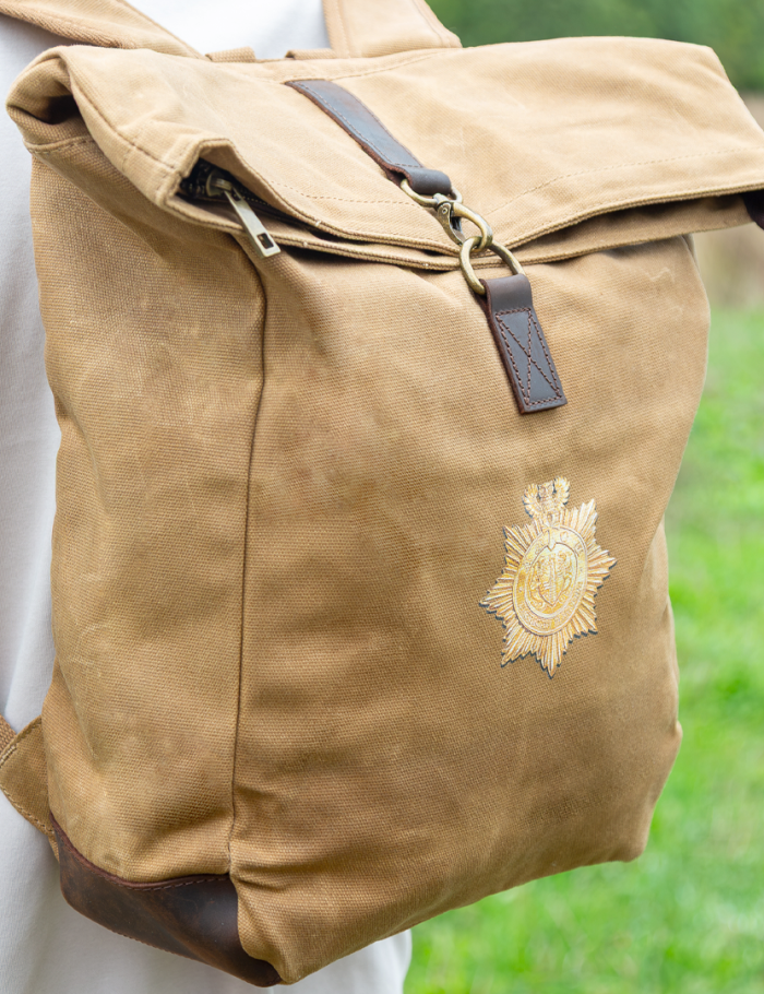 Ankh-Morpork City Watch Heritage Waxed Canvas Backpack
