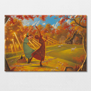 Tiffany and the Bees Artwork Magnet